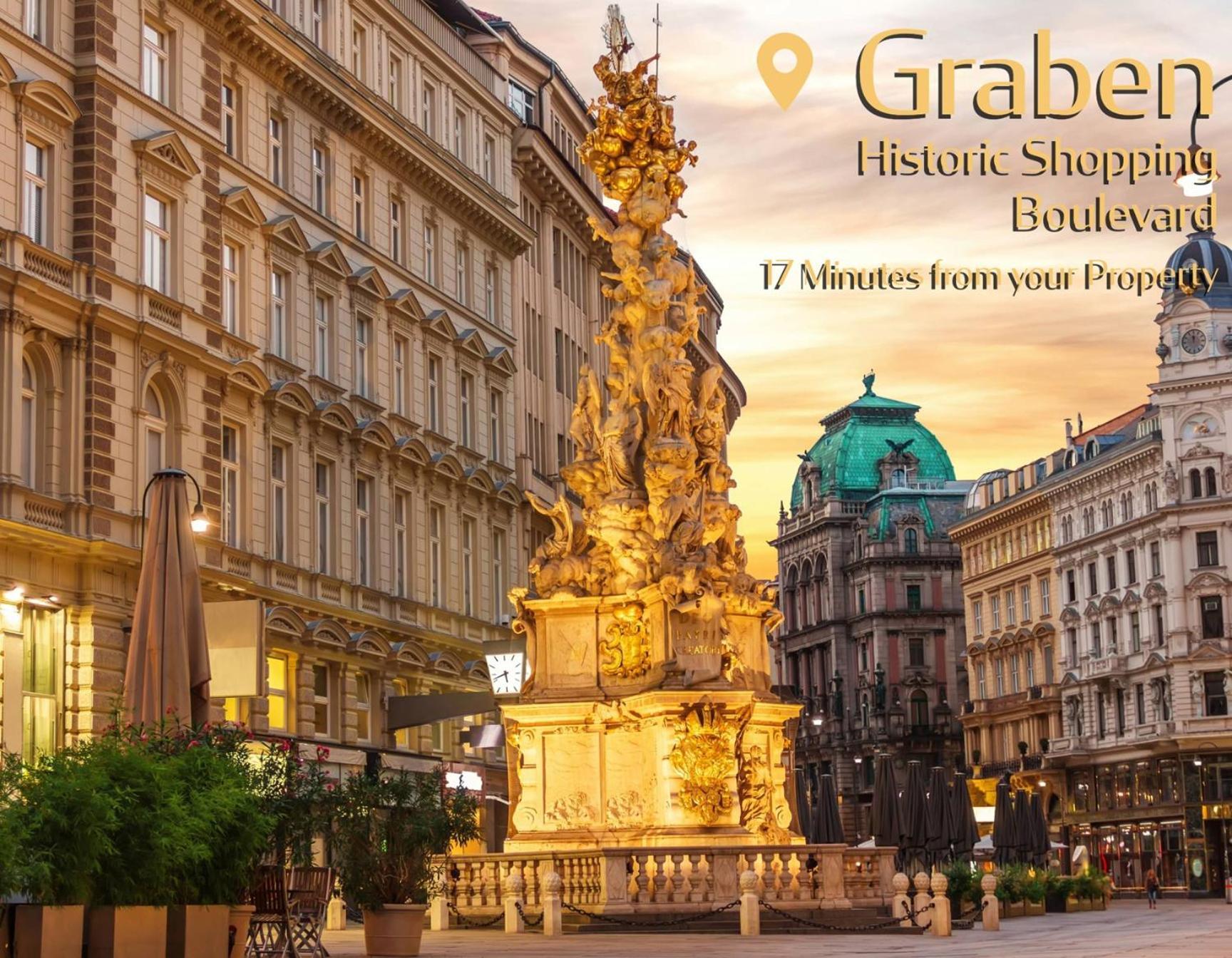 Superb Fully Equipped Apartment, 9 Min To City Center Via Metro Vienna Esterno foto